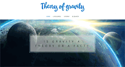 Desktop Screenshot of new-gravity-theory-by-cosmicguru.com